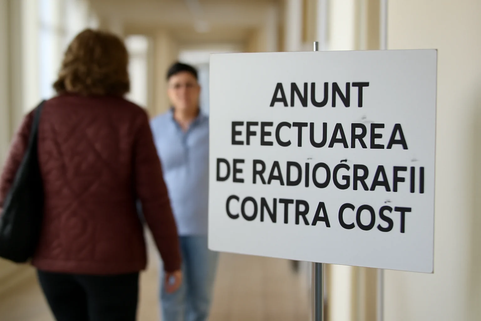 Radiografii contra cost la Spitalul General Căi Ferate din Drobeta Turnu-Severin, în februarie 2026