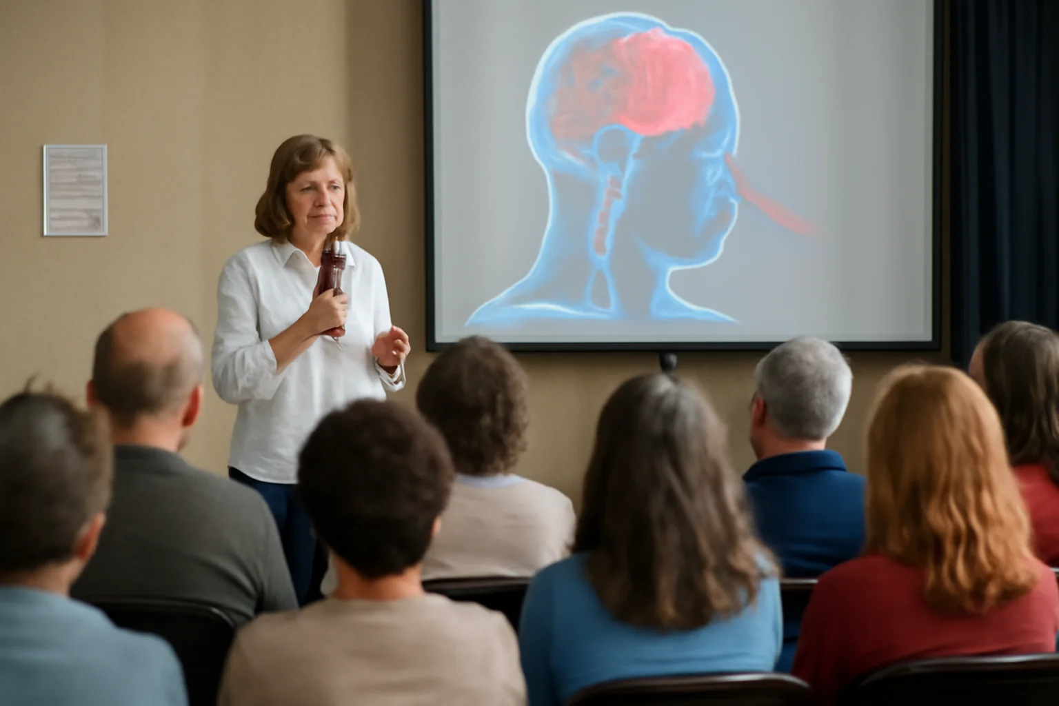 Seminar despre accidentul vascular cerebral la Drobeta-Turnu Severin, în Sala „Ogășanu” a Palatului Culturii