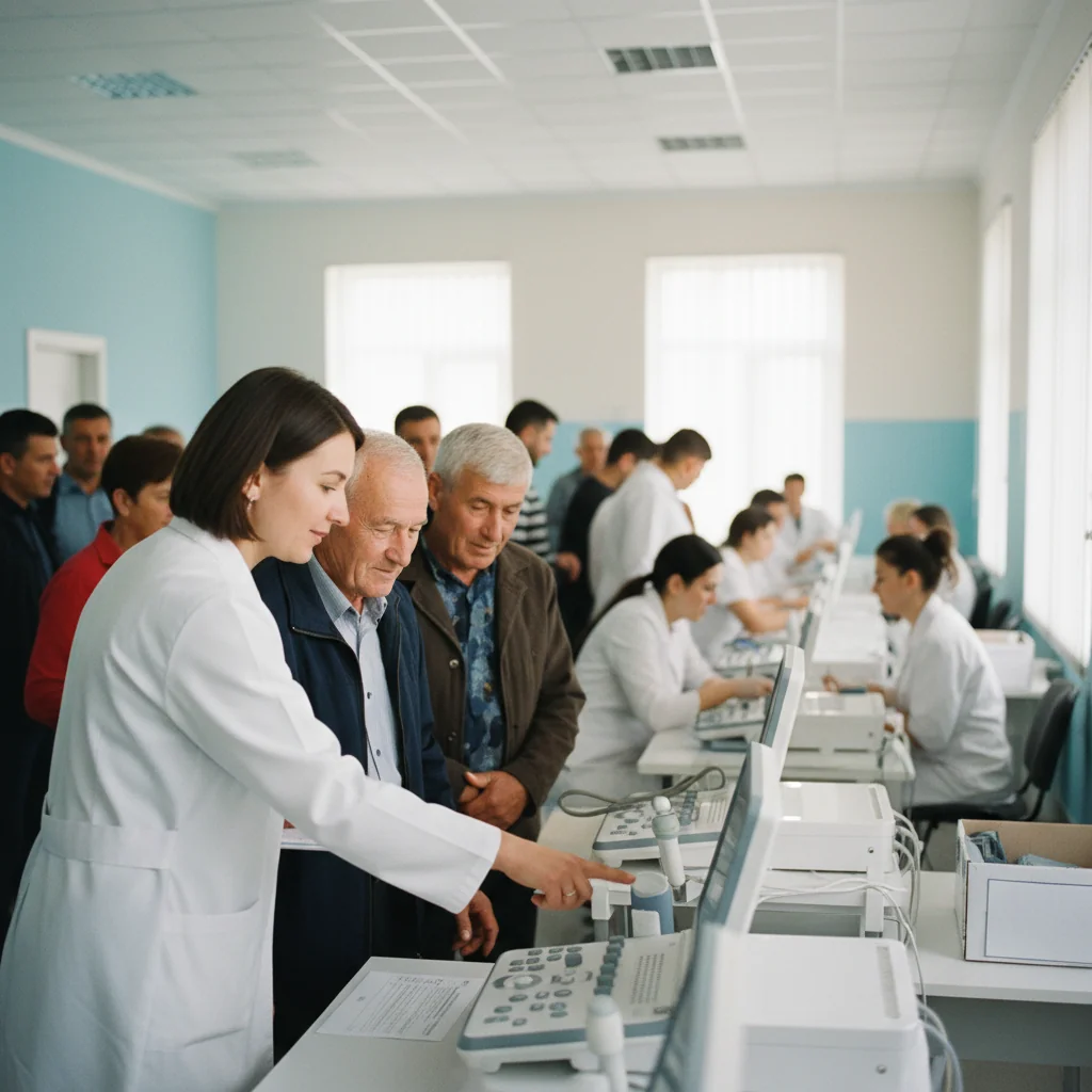 Servicii medicale gratuite extinse în Bâcleș, Mehedinți