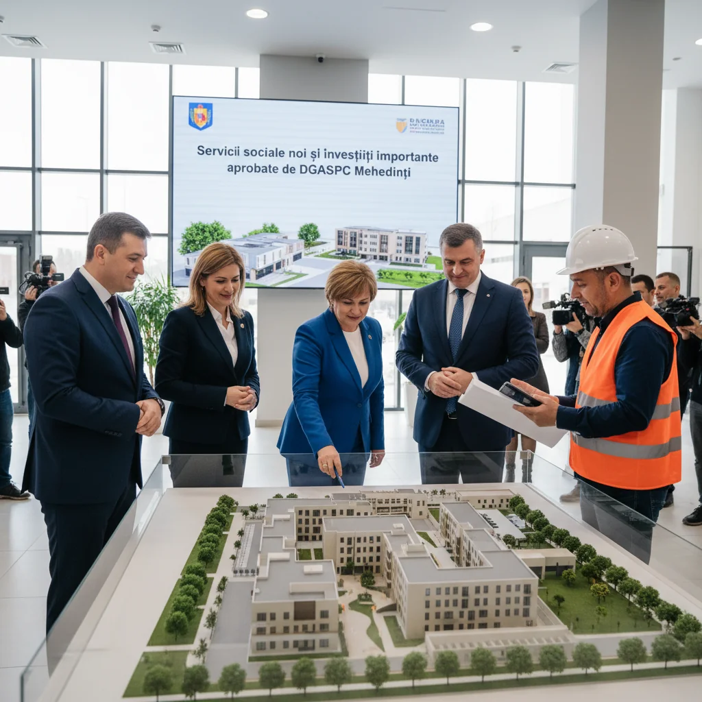 Servicii sociale noi și investiții de peste 2 milioane la DGASPC Mehedinți