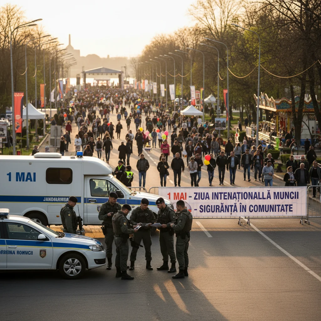 Siguranța crescuta în Mehedinți de Ziua Muncii 2023