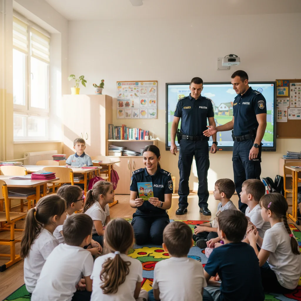 Siguranța elevilor: acțiuni preventive ale IPJ Mehedinți în școli