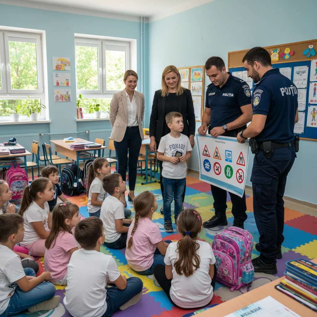 Siguranța elevilor: Activități preventive în școli locale