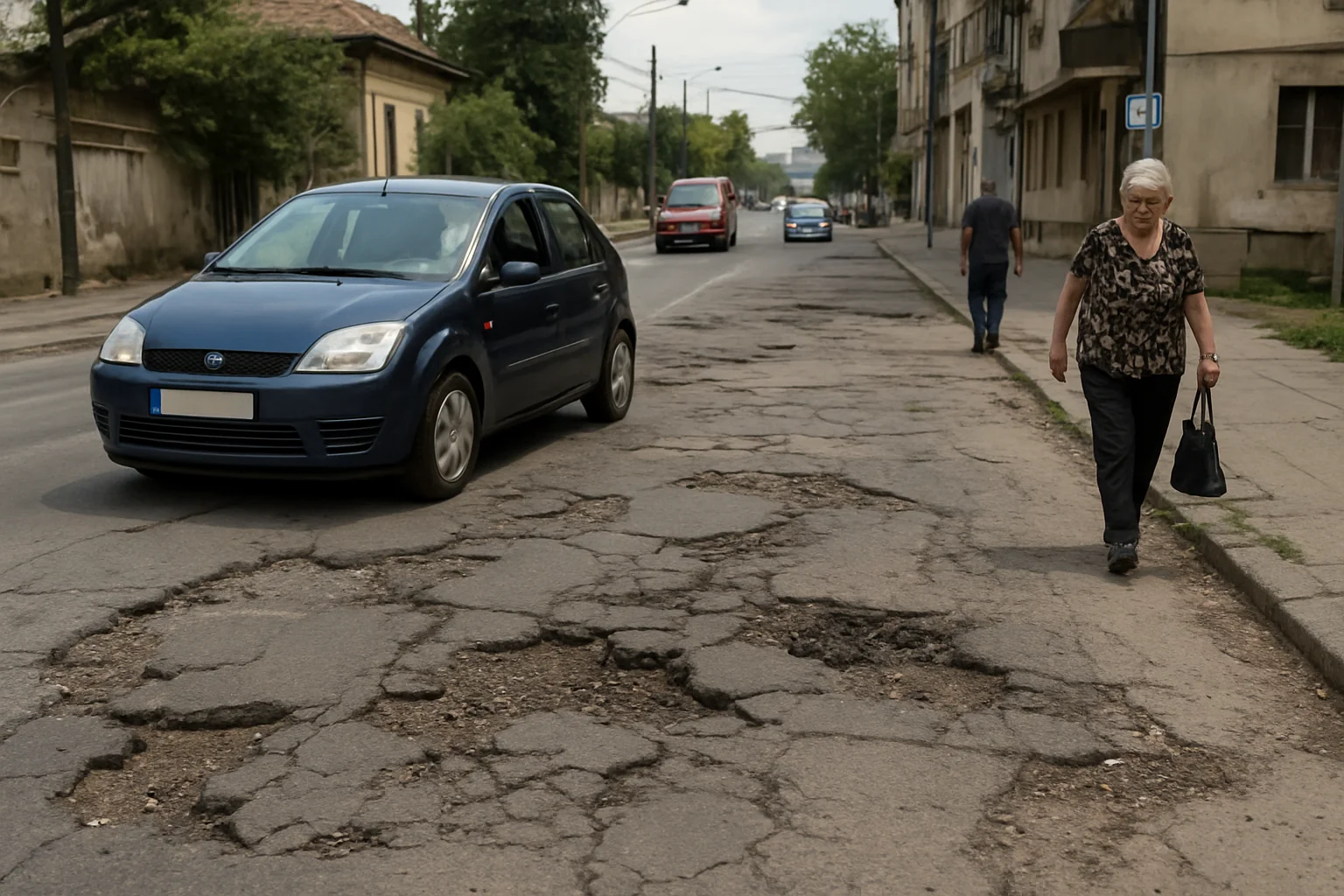 Situația actuală a infrastructurii rutiere din Drobeta-Turnu Severin la 20 mai 2026