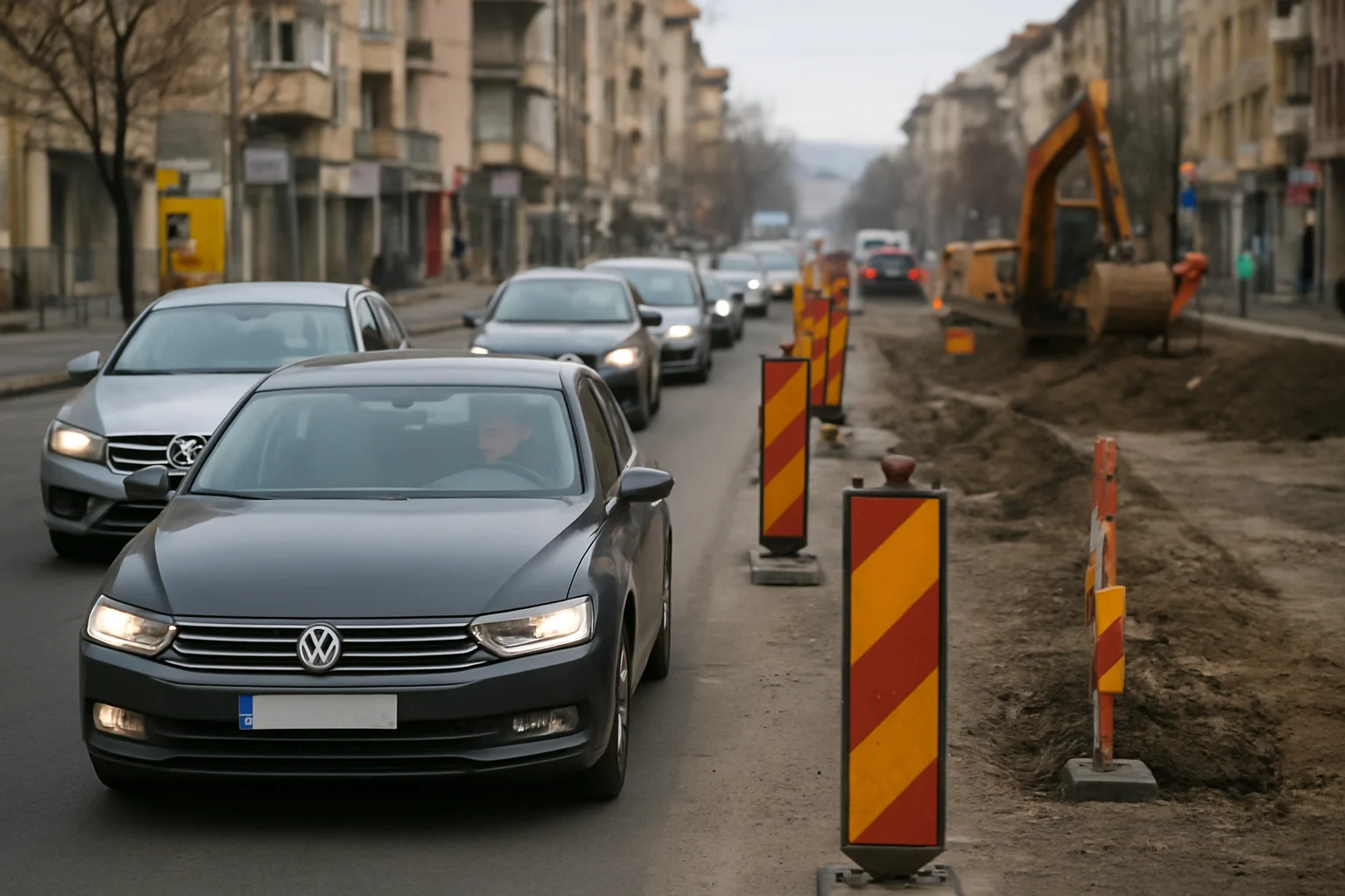 Situația actuală a traficului și lucrărilor rutiere în Drobeta-Turnu Severin, 24 ianuarie 2026