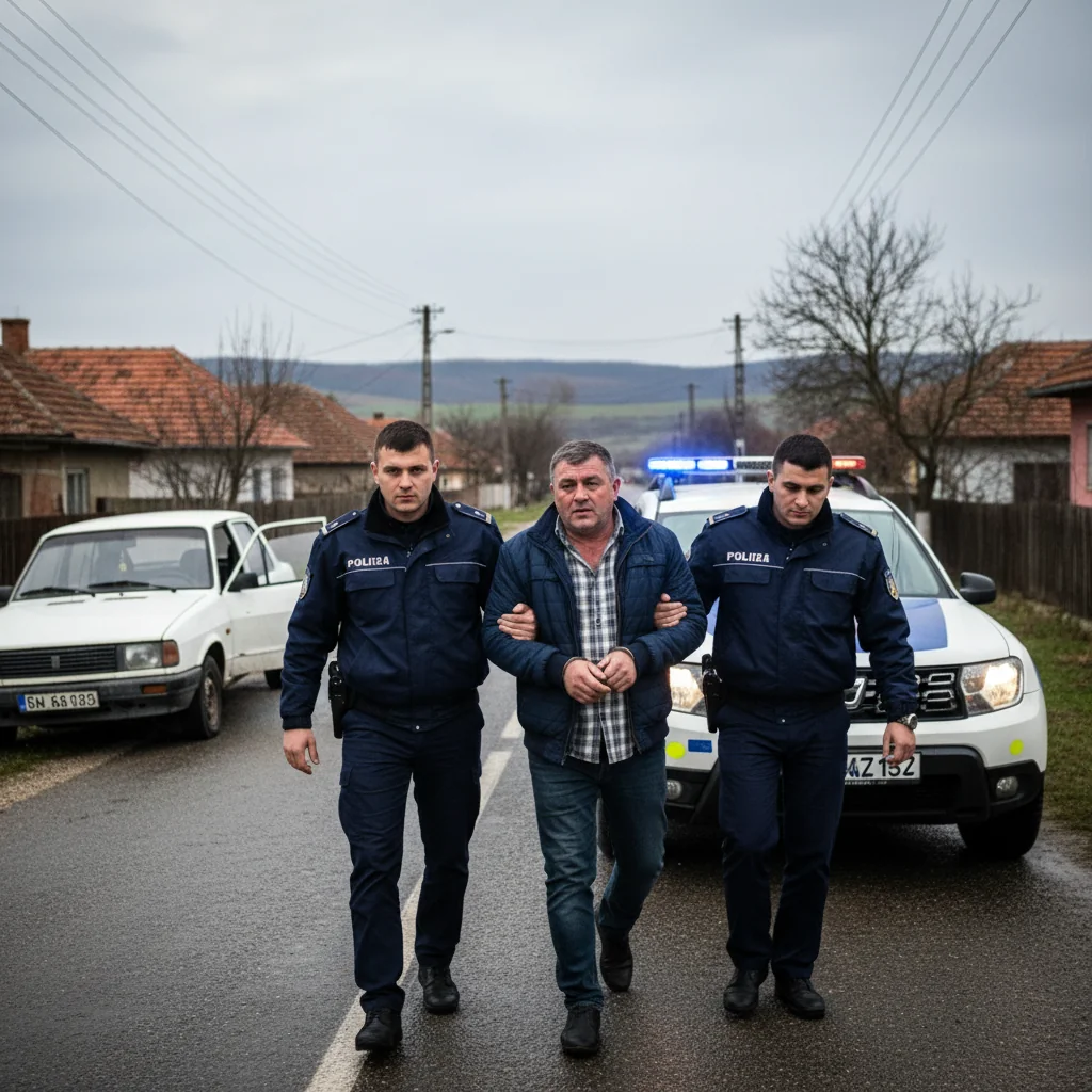 Șofer în vârstă de 53 de ani, depistat băut la volan în localitatea Gârla Mare