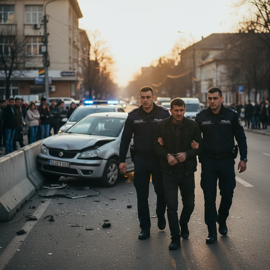 Șofer reținut în Severin după accident și refuz probe biologice