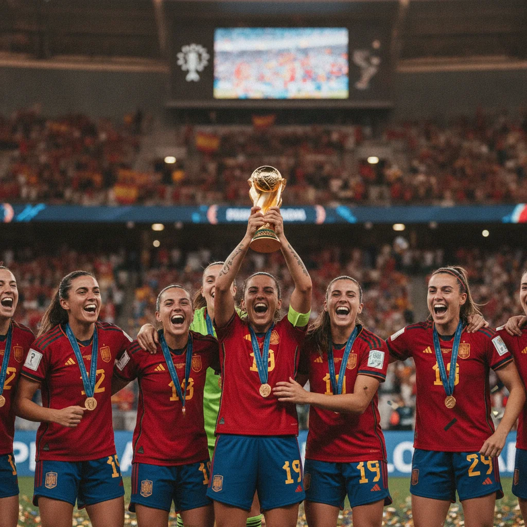 Spania a câștigat titlul mondial la fotbal
