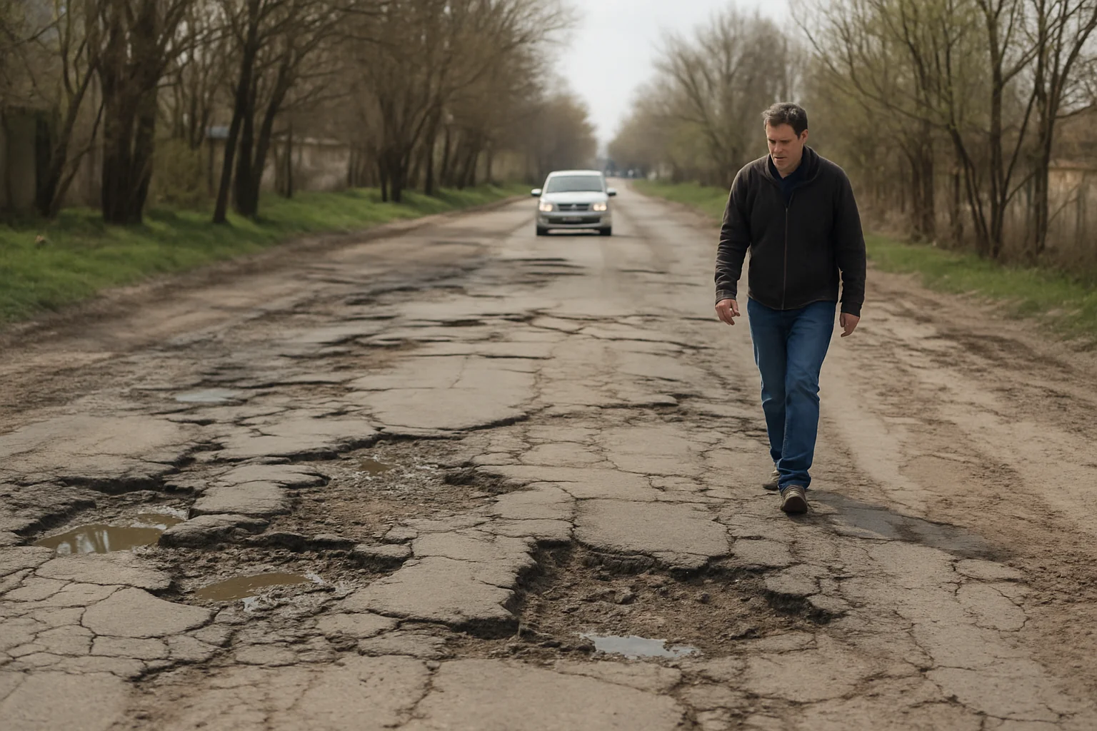 Starea infrastructurii rutiere în Drobeta-Turnu Severin la începutul primăverii 2026