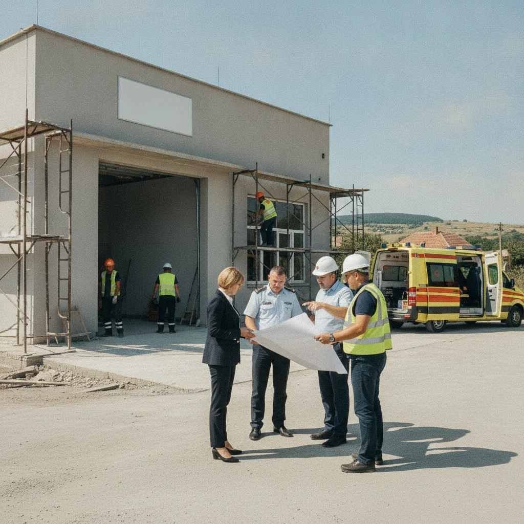 Stația de Ambulanță Mehedinți, modernizată cu fonduri UE