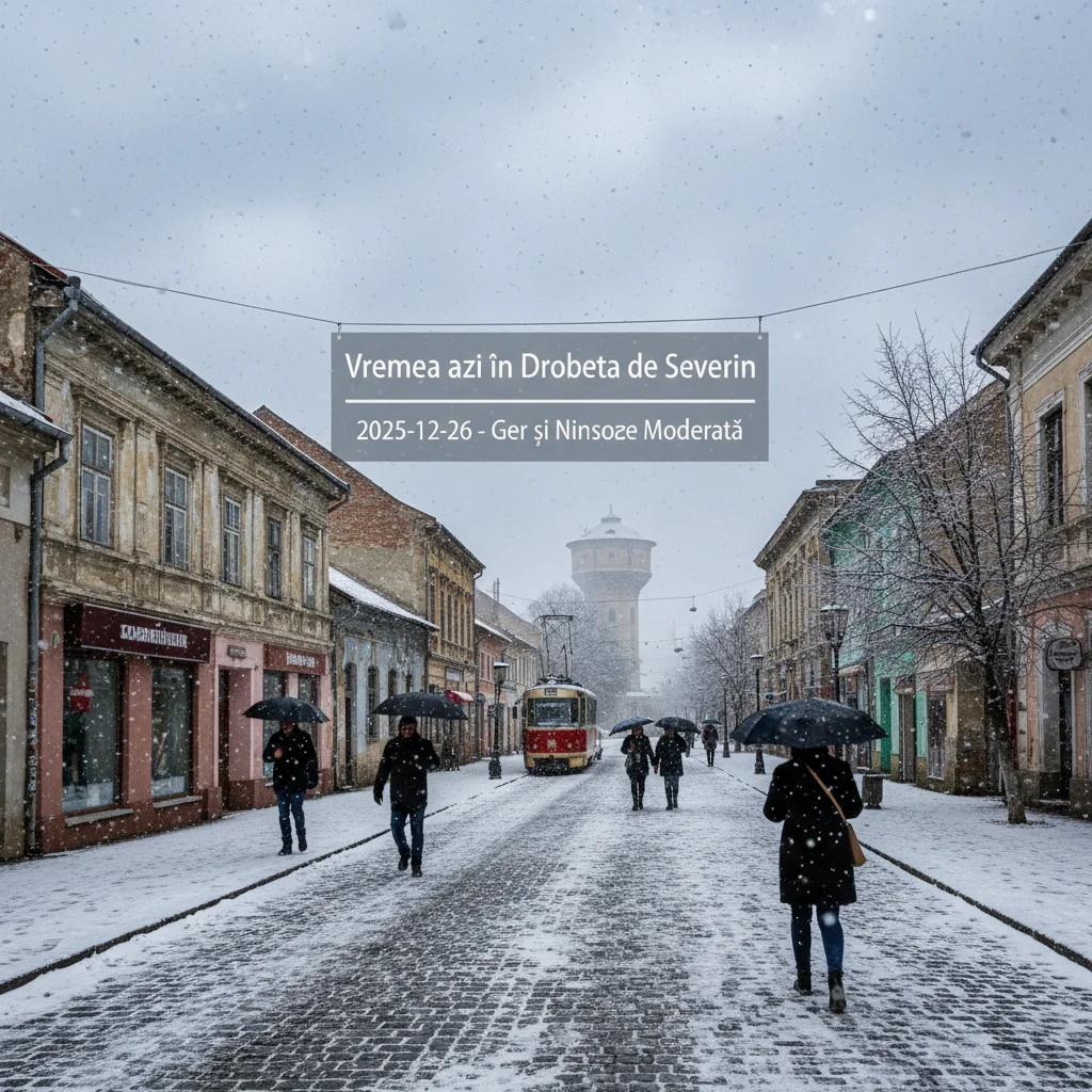 Vremea azi în Drobeta-Turnu Severin – 2025-12-26