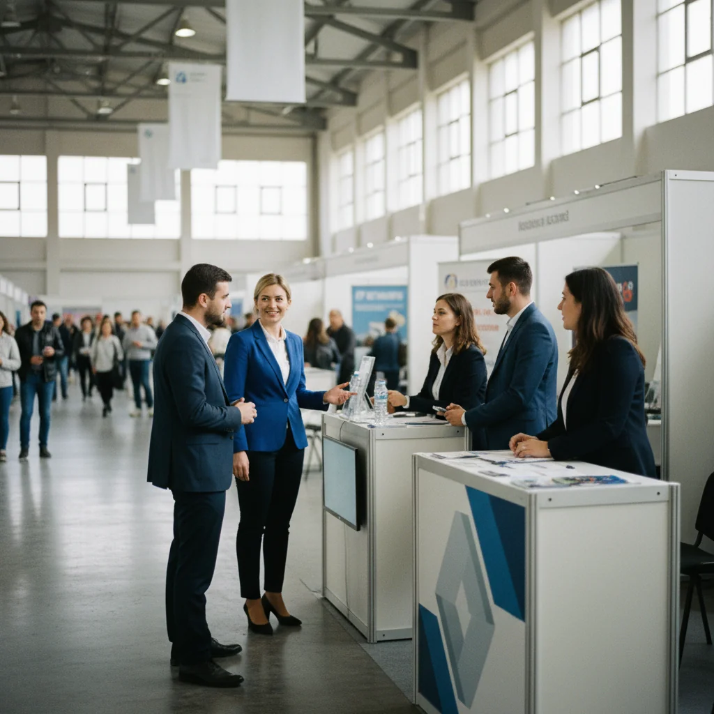 ZEBLEX participă la Bursa Locurilor de Muncă din Mehedinți