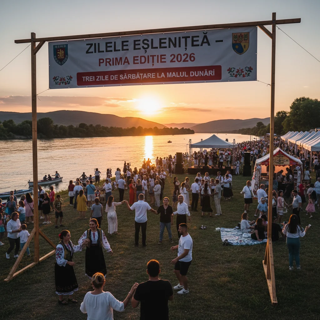 Zilele Eșelniței 2026: sărbătoare de trei zile la Dunăre